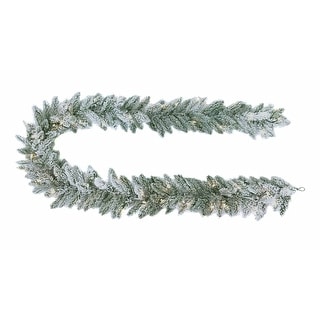 Kurt S. Adler 9-Foot Wood Beaded Burgundy Garland | Christmas Tree & Holiday Home Décor - View #3