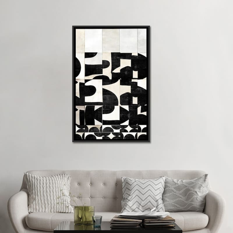 iCanvas "Scramble" by Nikki Chu Framed Canvas Print