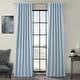 preview thumbnail 1 of 81, Exclusive Fabrics Room Darkening 96-inch Curtain Panel Pair (2 Panels) 50 X 96 - Frosted Blue