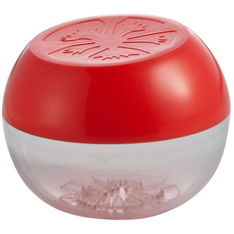 Hutzler Pro-Line Tomato Saver Keeper Storage Container - Keeps Fresh Longer - Red