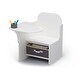 preview thumbnail 7 of 19, MySize Chair Desk with Storage Bin - Greenguard Gold Certified