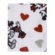 preview thumbnail 1 of 2, Disney Mickey Mouse & Minnie Mouse Plush Baby Blanket