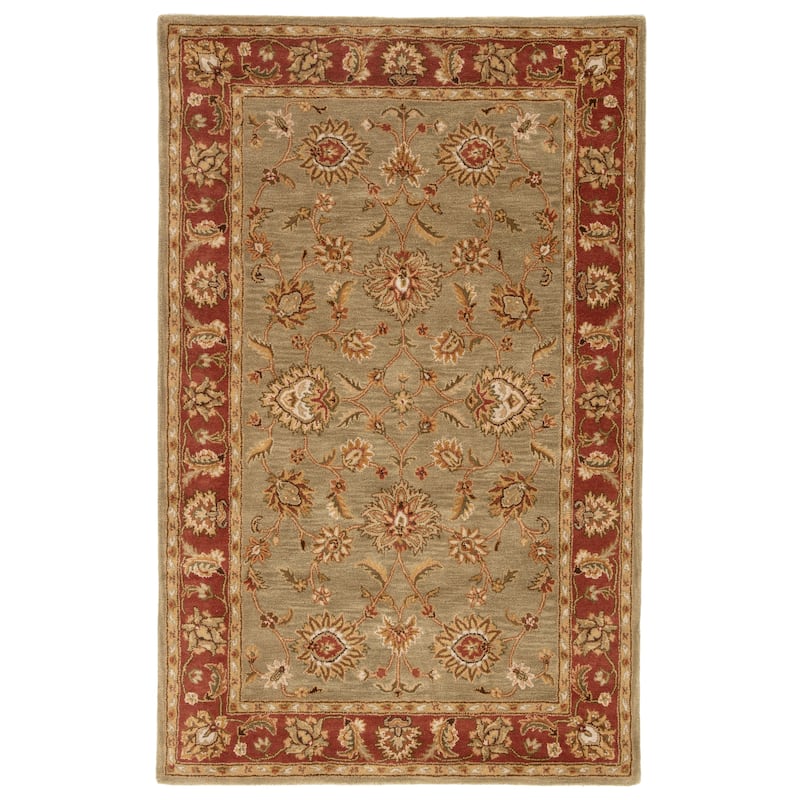 Della Handmade Floral Area Rug