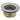 Tacoma Stainless Steel Bar Sink Duo Basket Strainer
