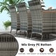 preview thumbnail 14 of 37, Costway 11 PCS Patio Dining Set with 15 ft Double-Sided Patio Umbrella - See Details