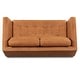 preview thumbnail 8 of 18, Poly & Bark Calle 75" Genuine Italian Leather Apartment Sofa