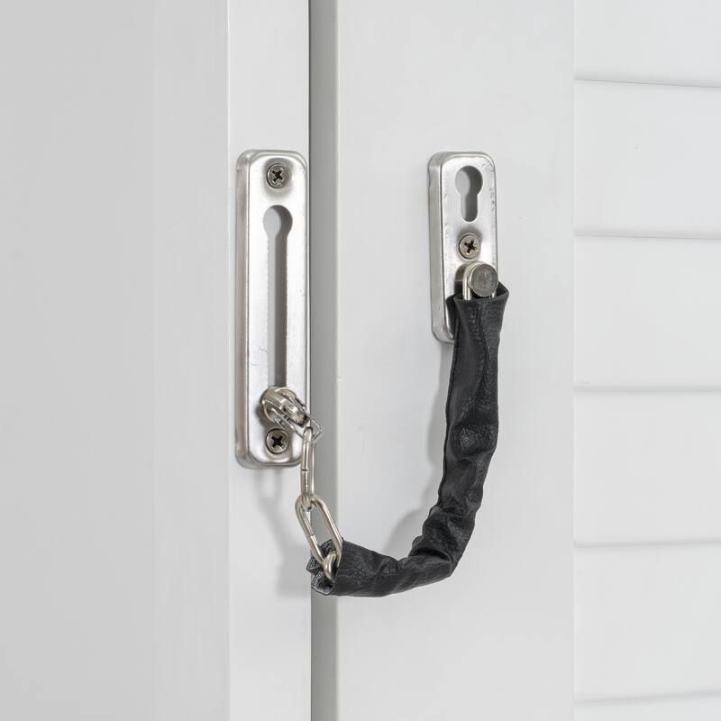 Queen Murphy Bed with Louvered Storage Shelves Foldable and Space-Saving Design