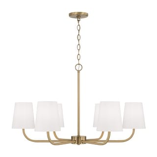 Brody 6-Light Chandelier - 34.50"W x 21"H