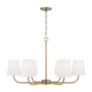 Brody 6-Light Chandelier - 34.50"W x 21"H