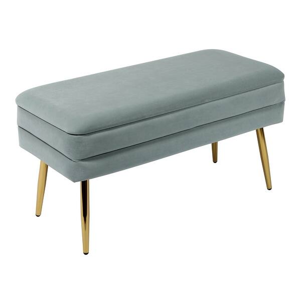 Ziva Sea Blue Storage Bench Overstock 30879950 We believe in helping you find the product that is right for you. overstock com