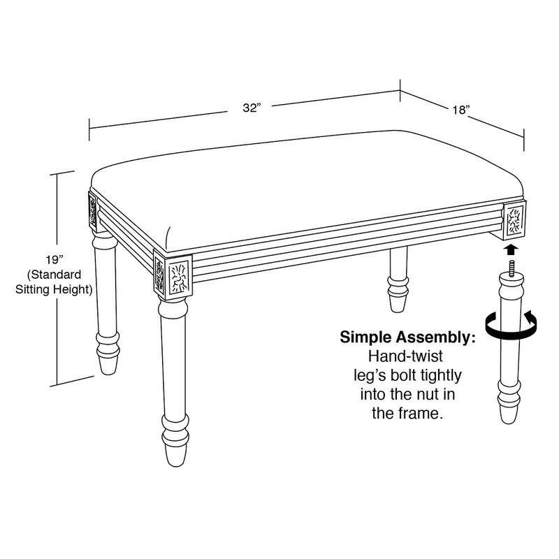 Gray Tuscan Floral Bench with Wood Stain Finish Bed Bath & Beyond