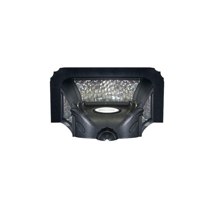 Baytown II Bulb 130 LM Solar LED Wall Sconce for Garage and Porch 2-PK