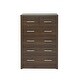 preview thumbnail 25 of 34, Berrett 3 Piece 6 Drawer Dresser and Nightstand Bedroom Set by Christopher Knight Home