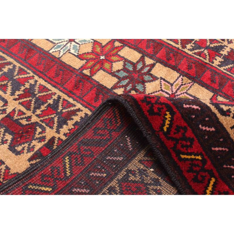 ECARPETGALLERY Hand-knotted Teimani Tan Wool Rug - 3'1 x 4'10