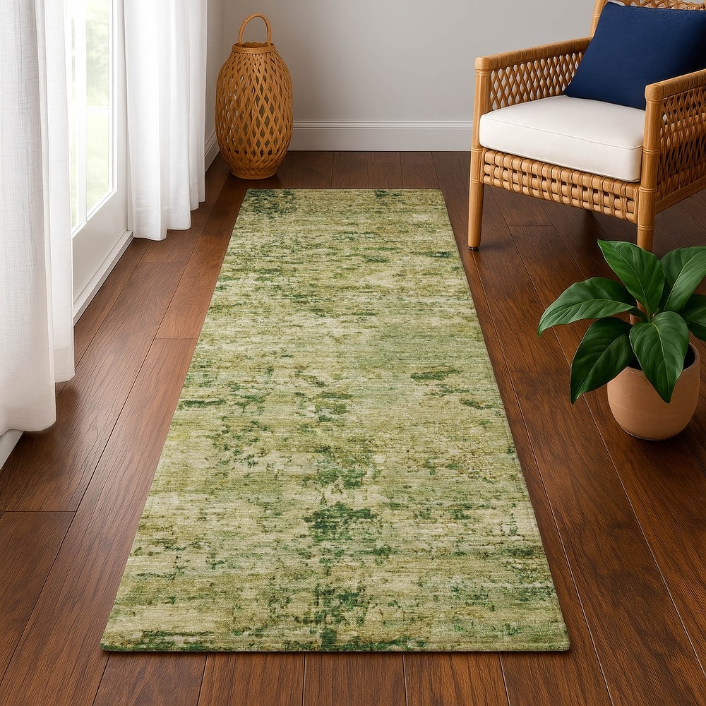 Premium Washable Super Soft Solid Abstract Mayfield Rug