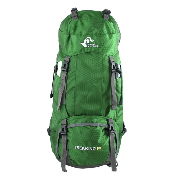 FreeKnight Authorized Outdoor Camping Bag Trekking Hiking Backpack Green 60L