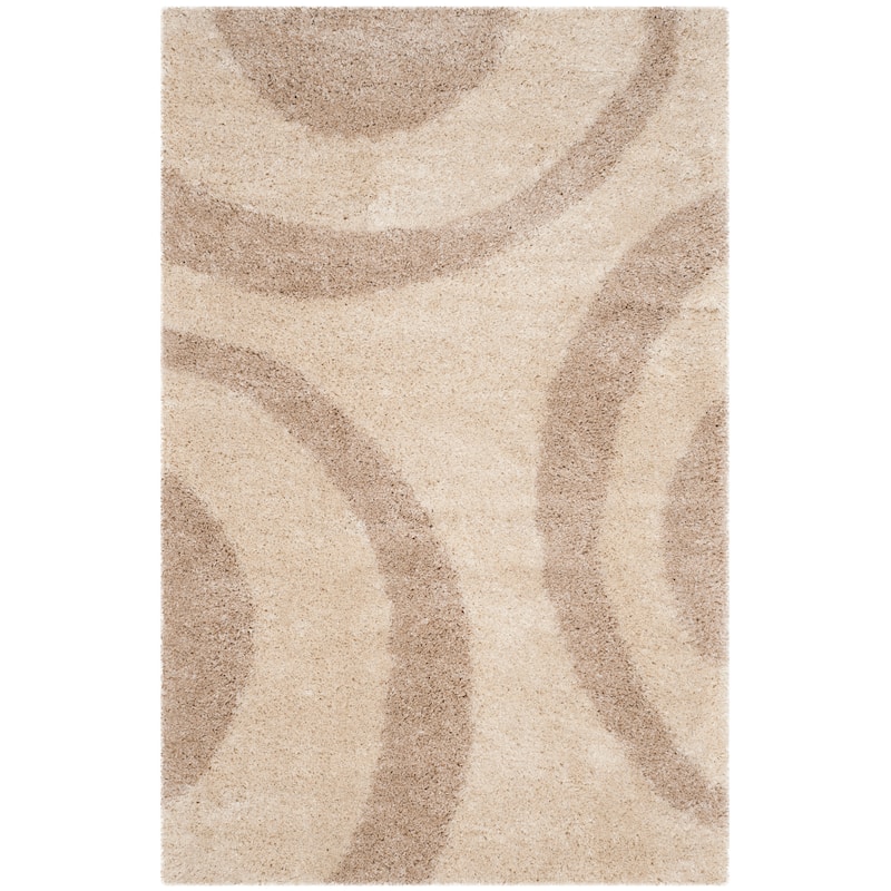 SAFAVIEH Portofino Shag Sunna Modern 2-inch Thick Rug