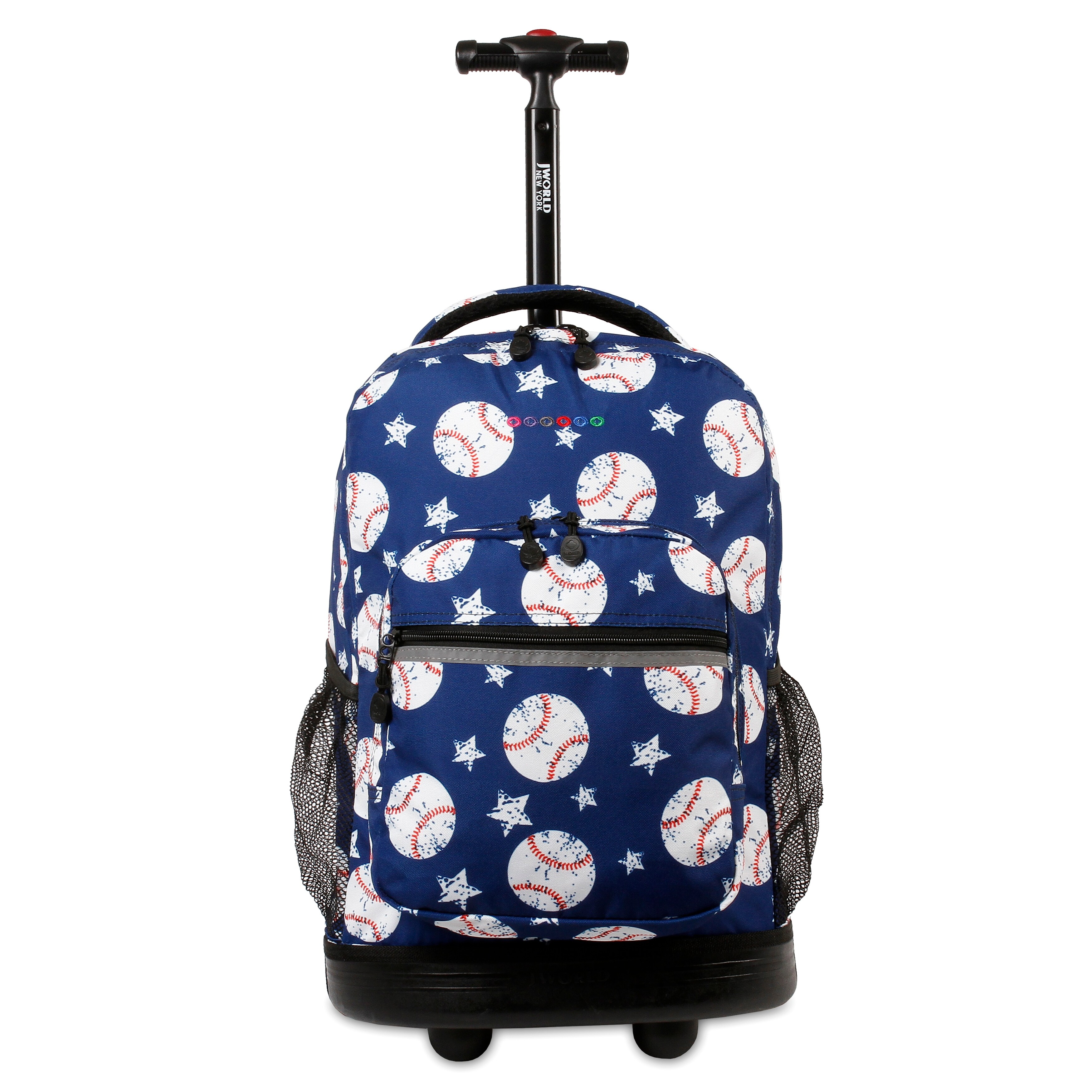 j world new york sunrise rolling backpack