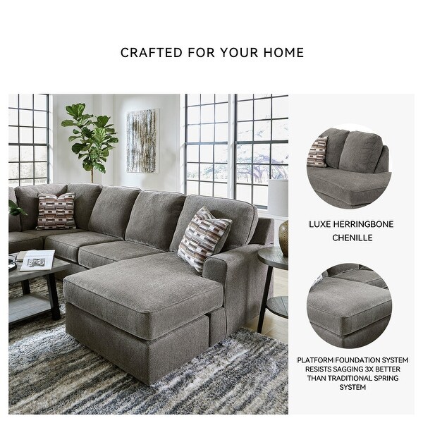 Signature Design by Ashley O'Phannon Putty 2-Piece Sectional with