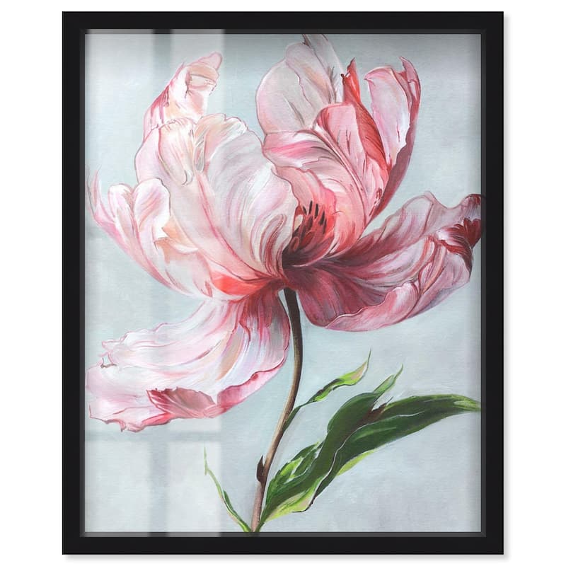 Magical Flower II Shadowbox by Art Remedy - 16" x 20" - Black