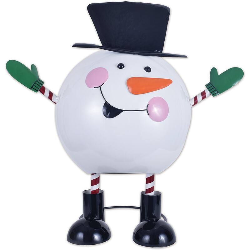 Snowman Porch Sitter