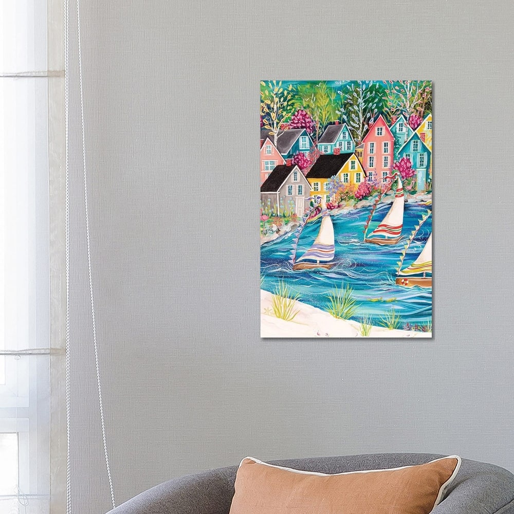 iCanvas "Coastal Life" by Estelle Grengs Canvas Print