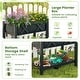preview thumbnail 6 of 28, Gymax HIPS Raised Garden Bed Poly Wood Elevated Planter Box w/ Legs &