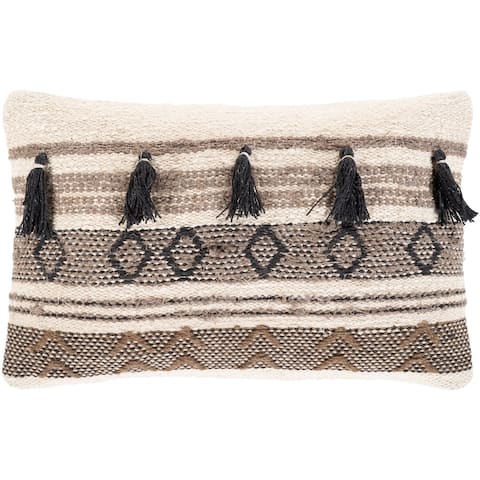 The Curated Nomad Arguello Bohemian 22x14-inch Lumbar Pillow Cover