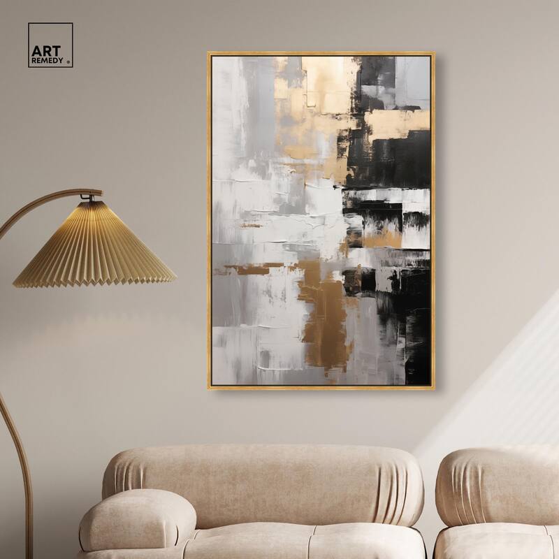 Nocturnal Alloy Canvas by Art Remedy