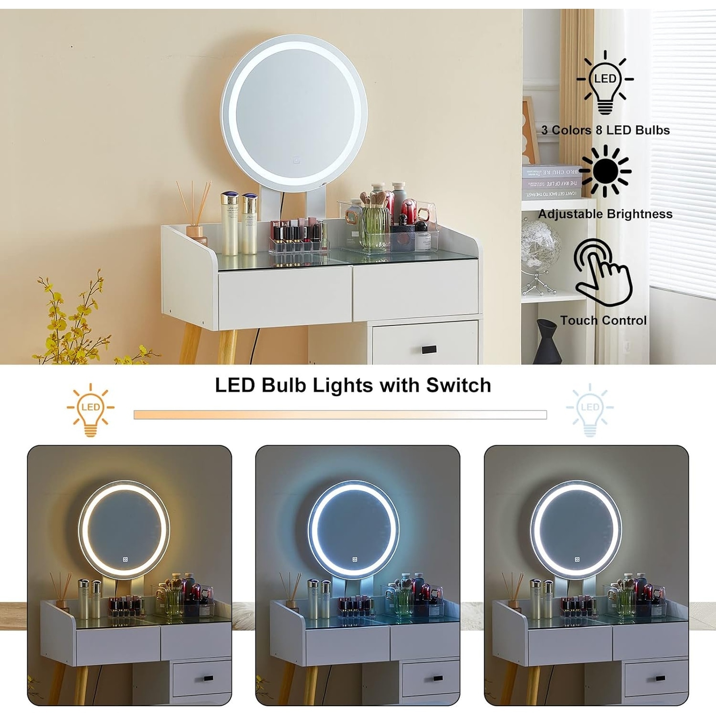 Led bulb for dressing table new arrivals
