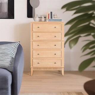 Contemporary Design Chest with 5-Drawers - Bed Bath & Beyond - 37857453
