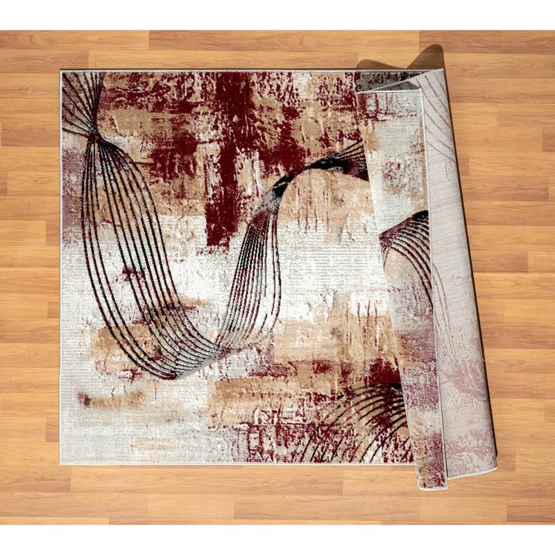 Kimberly Collection Abstract design Area Rug