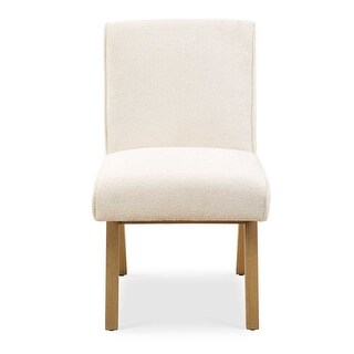 Uttermost Blakely White Armless Dining Chair