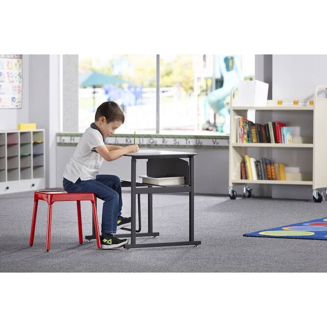 Small Steel Kid Stool, 15" Sturdy Kids Chair