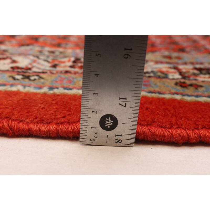 ECARPETGALLERY Hand-knotted Royal Sarough Red Wool Rug - 3'3 x 4'11