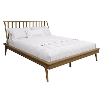 CraftPorch Vintage 4-pieces Wooden Bedroom Set