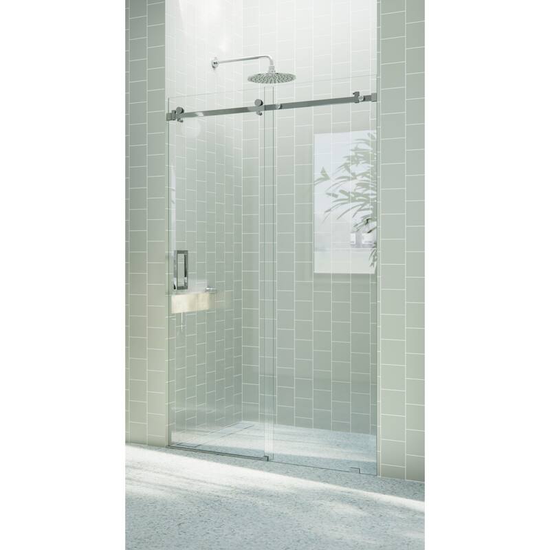 Glass Warehouse SQSLD-48 Astro 78" High x 48" Wide Sliding Frameless