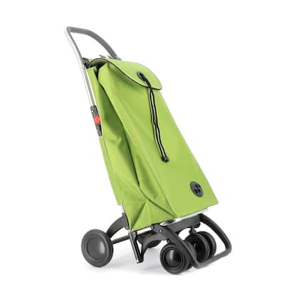 Rolser I-Max MF 4 Wheels 2 Swivelling Foldable Shopping Trolley - 41.34" H x 15.55" W x 12.8" D