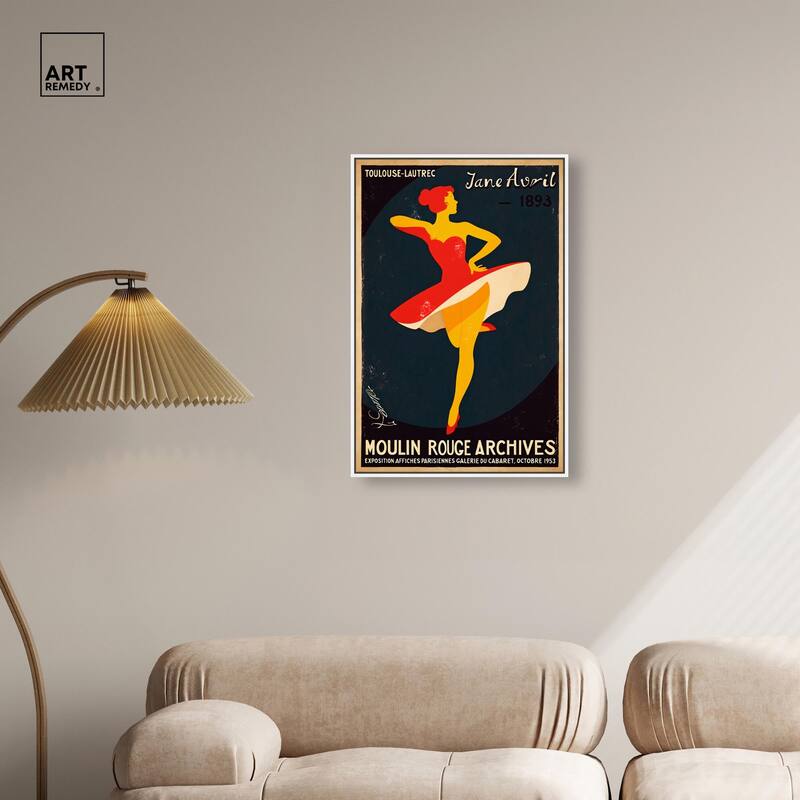 Moulin Rouge Canvas by Art Remedy