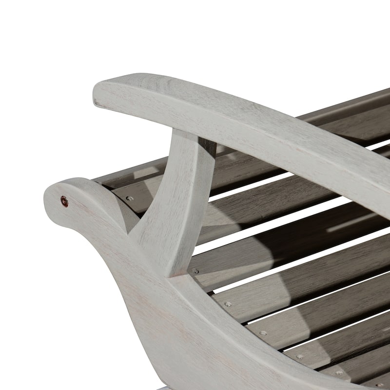 DTY Outdoor Living Aspen Eucalyptus Plantation Chair