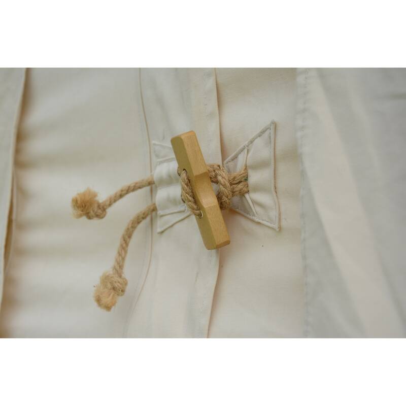 Canvas Tent Bell Tent Glamping, 4 Seasons Yurt Tent for Camping, 4M/5M Cotton Canvas Tent
