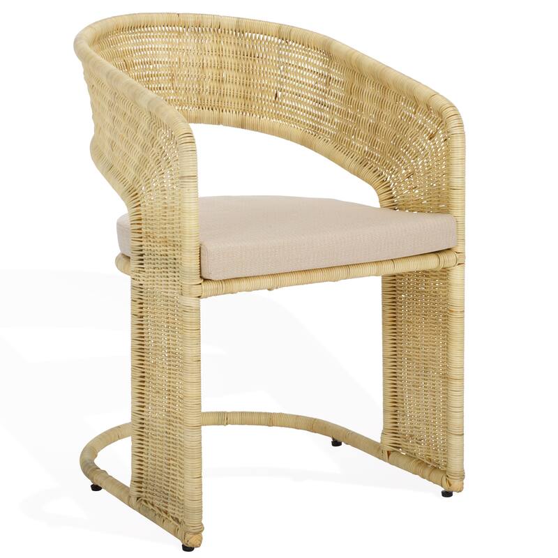 SAFAVIEH Couture Krystalina Rattan Dining Chair - 21"W x 23"D x 30"H