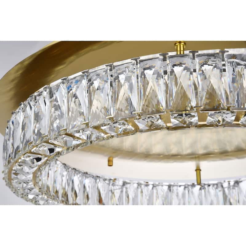 Gold LED Flush Mount
