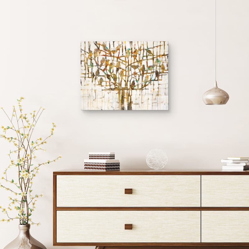 Tree Talk by Liz Jardine Canvas Art Print
