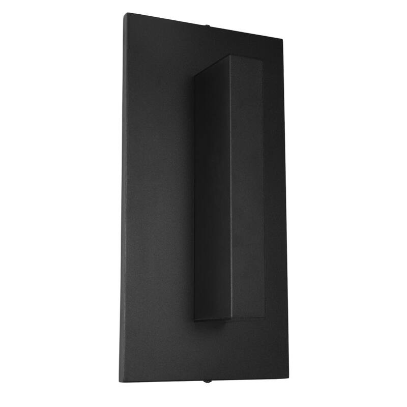 Dimmable LED Dual-opening Rectangle Block Exterior Wall Sconce - 7.9 in