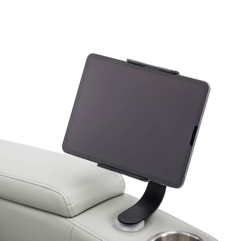 270° Power Swivel Lift Recliner Chair with Cell Phone Stand & Cup Holders, Swivel Tray Table, Lazy Boy Sofa Chair for Home