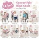 preview thumbnail 10 of 34, Babyjoy 16-in-1 Baby High Chair with Activity Center Booster Seat - See Details