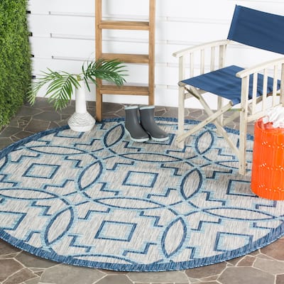 SAFAVIEH Courtyard Ofelija Indoor/ Outdoor Waterproof Patio Backyard Rug
