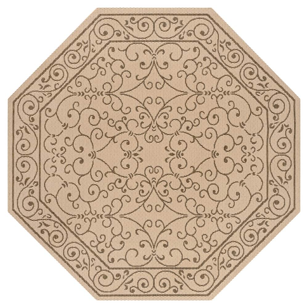 JONATHAN Y Filigree Textured Weave Indoor/Outdoor Area Rug