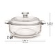 preview thumbnail 6 of 4, Libbey Baker's Basics 2-Piece Glass Casserole Baking Dish Set with Glass Covers